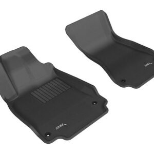 3D Mats KAGU Floor Mat Black 2 Piece