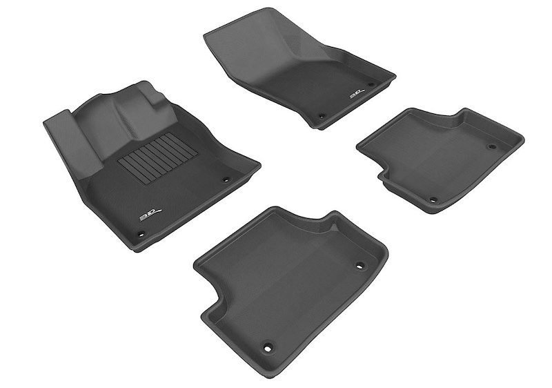 3D Mats Kagu Series MAXpider All-Weather Floor Mats 4 Pices