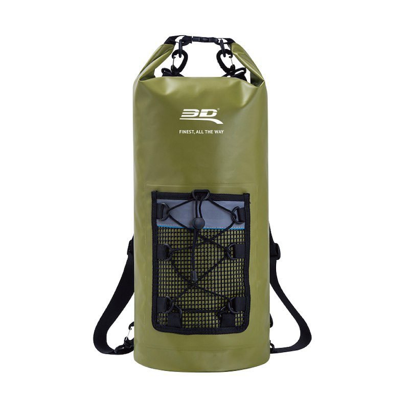 3D Mats MAXpider 6117-AG Roll-Top Dry Bag Backpack