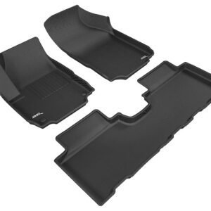 3D Mats MAXpider KAGU Floor Mat Black 3 Piece L1CH08501509