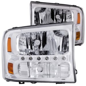 ANZO USA Crystal Headlight Set 111088 1