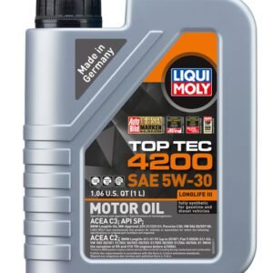 Liqui Moly 2004 Top Tec 4200, SAE 5W-30 Motor Oil