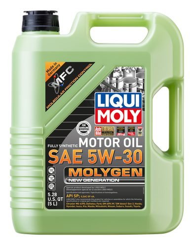 Liqui Moly 20228, Molygen; SAE 5W-30; Synthetic, 5L