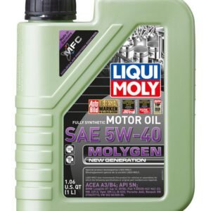 Liqui Moly 20230, Molygen; SAE 5W-40; Synthetic, 1L
