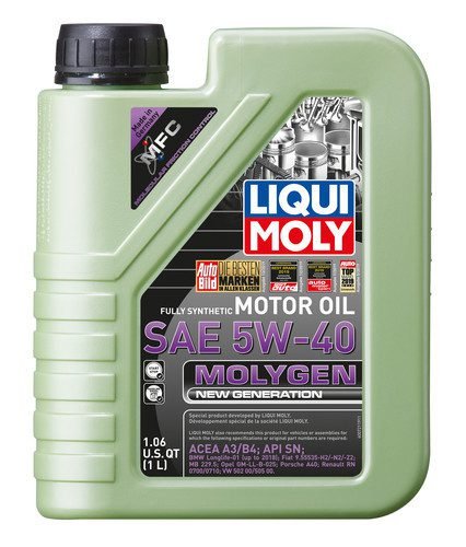 Liqui Moly 20230, Molygen; SAE 5W-40; Synthetic, 1L