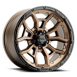 Ultra Wheel Warmonger 5 125, Bronze With Gloss Black Lip, 125-7973BZ12 1