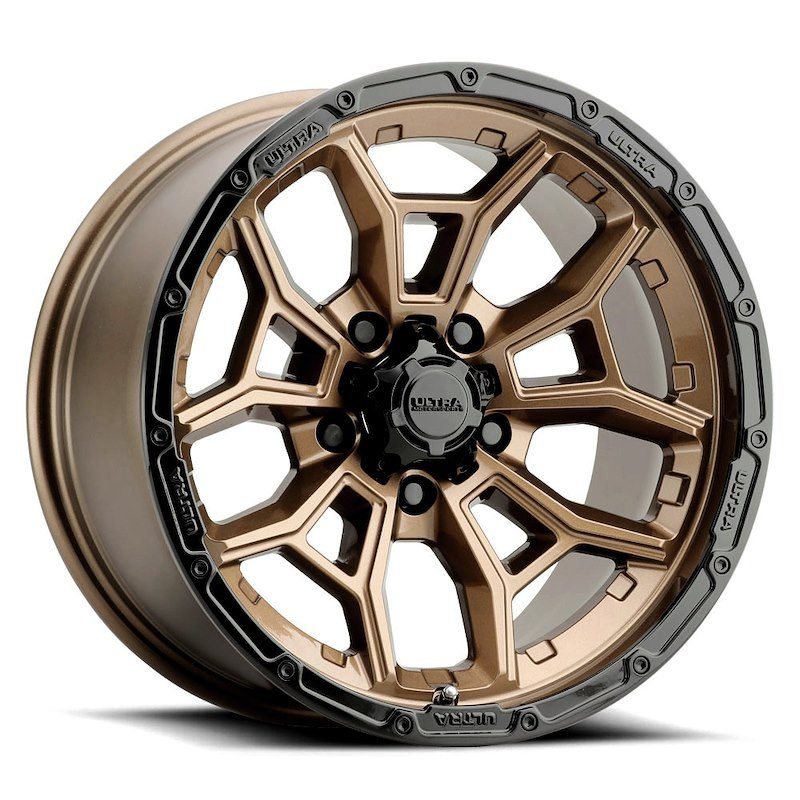 Ultra Wheel Warmonger 5 125, Bronze With Gloss Black Lip, 125-7973BZ12 1